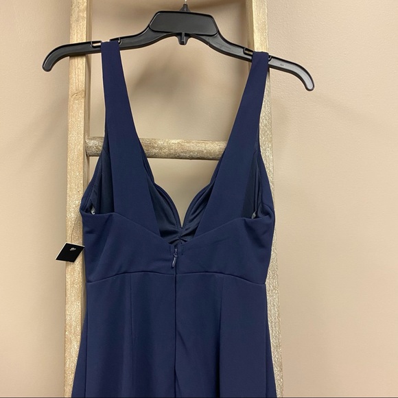 Lulus glamour than this navy maxi sleeveless dress - Picture 10 of 10